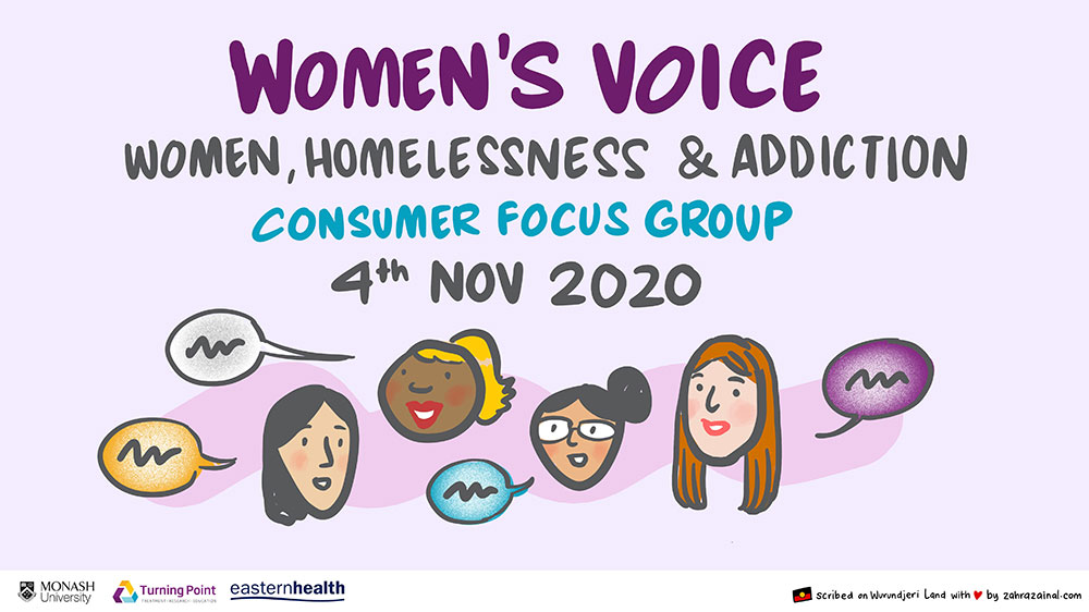 The Women's Voice Project - Women, Homelessness & Addiction.